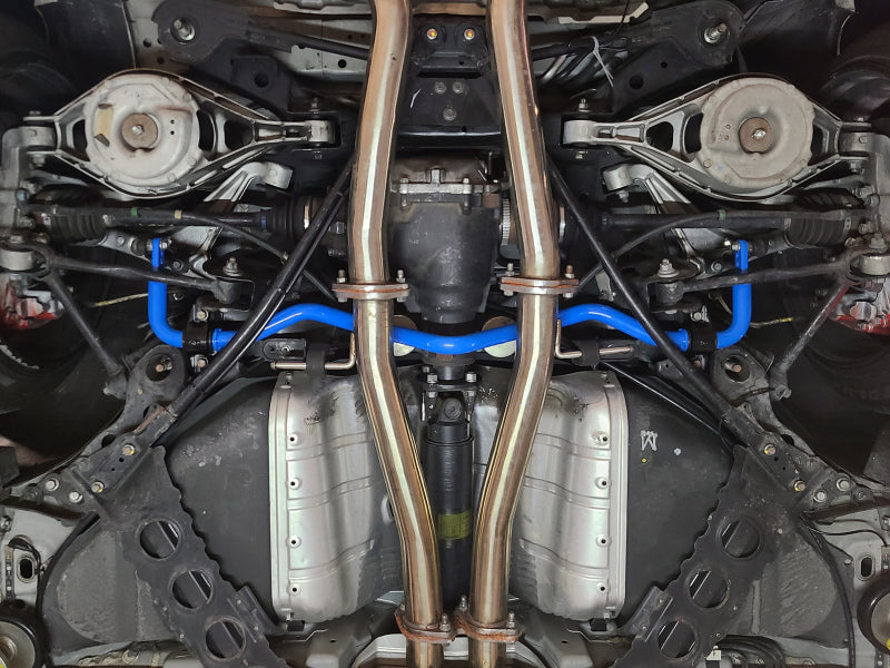 Ensemble de barres stabilisatrices avant et arrière aFe 09-20 Nissan 370Z V6-3.7L - Bleu