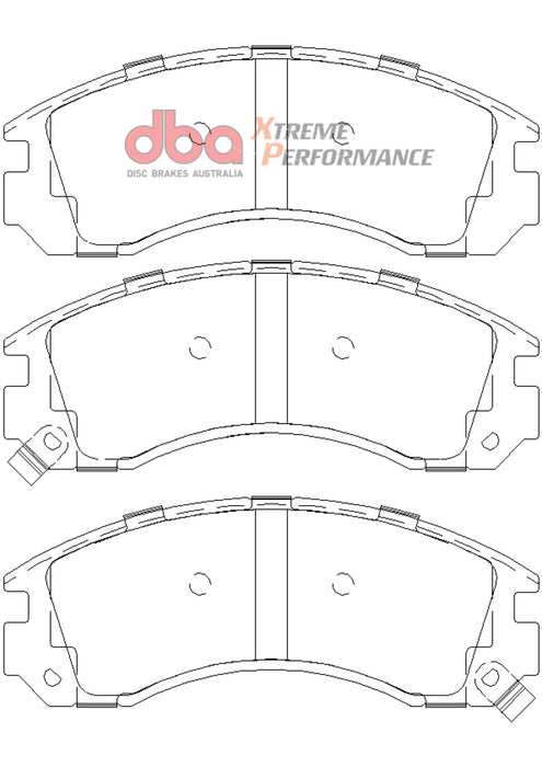 Plaquettes de frein avant DBA 00-04 Mitsubishi Montero Sport XP650