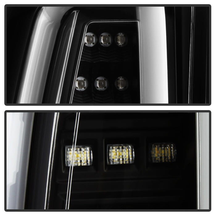 Feux arrière à DEL Spyder Chevy Tahoe / Suburban 15-17 - Noir (ALT-YD-CTA15-LED-BK)