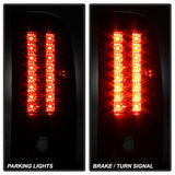 Spyder Chevy Silverado 07-13 LED Tail Lights Red Smoke ALT-YD-CS07-LED-RS