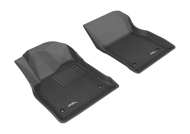 Tapis de sol 3D MAXpider pour Chevrolet Cruze/Cruze Limited Kagu 2011-2015, 1ère rangée - Noir