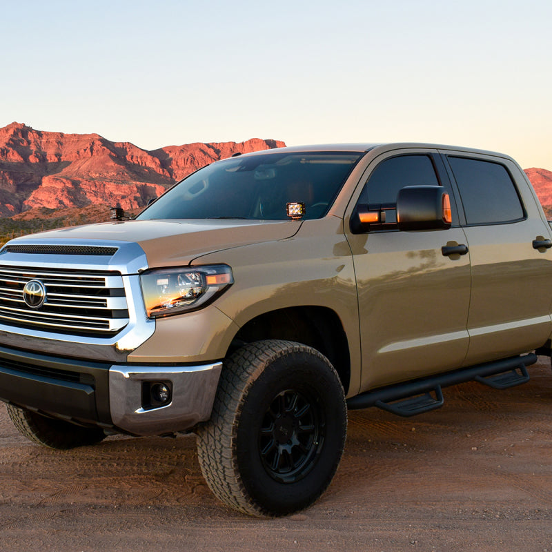 Kit d'éclairage pour montant A de Toyota Tundra 14-20 de Rigid Industries (comprend un projecteur D-SS)