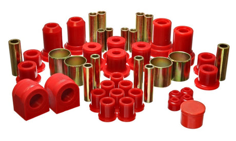 Ensemble de bagues principales Hyper-flex rouges pour Ford F150 Pickup 2WD 04-06 Energy Suspension