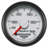 Manomètre de pression d'échappement Autometer Factory Match 2-1/16 po 0-100 PSI FSE Dodge