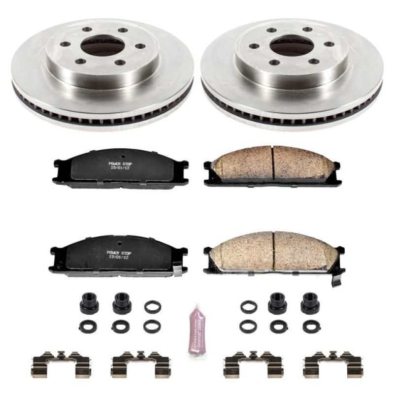 Kit de freins avant Power Stop Autospecialty pour Cadillac DeVille 98-99