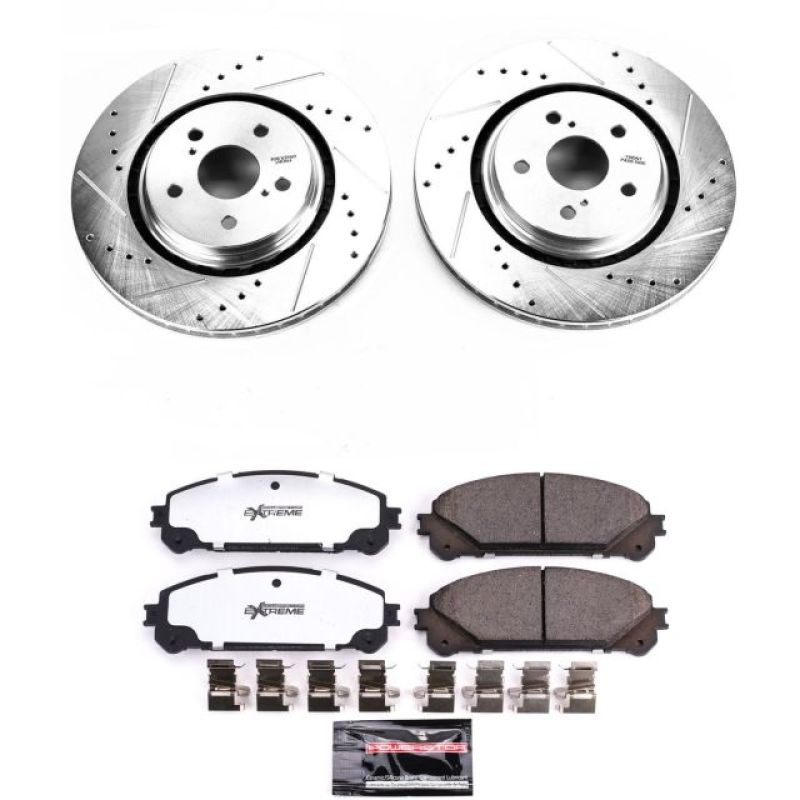 Kit de freins avant Power Stop 16-18 pour camion et remorquage Lexus RX350 Z36