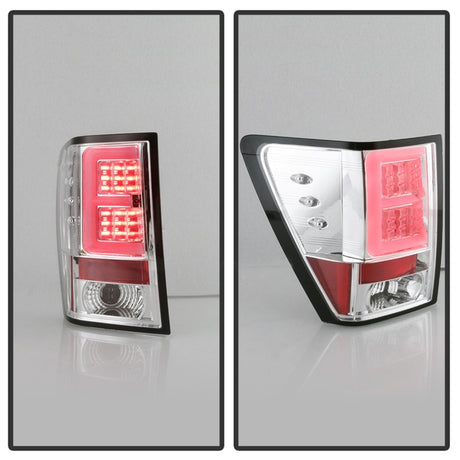 Feux arrière à LED Spyder Jeep Grand Cherokee 05-06 Version 2 - Chrome