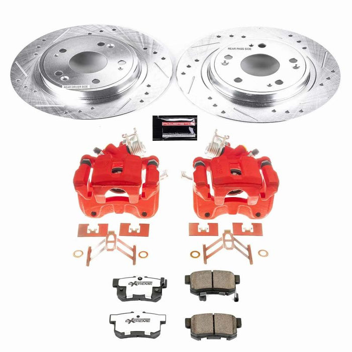 Kit de freins arrière Power Stop 05-07 Honda Accord Z26 Street Warrior avec étriers