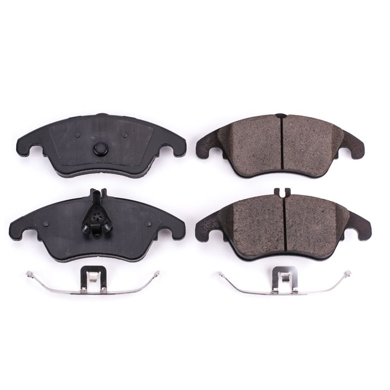 Power Stop 12-15 Mercedes-Benz C250 Front Z17 Evolution Ceramic Brake Pads w/Hardware