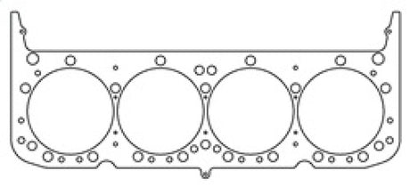 Cometic Chevy Small Block 4.200 inch Bore .086 inch MLS-5 Head Gasket (w/All Steam Holes)