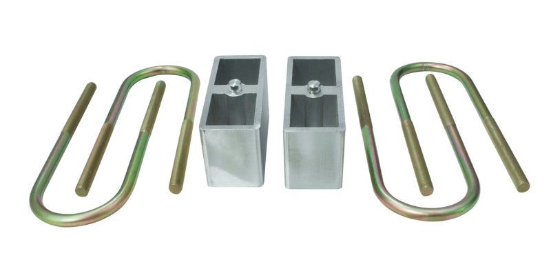 Blocs d'abaissement arrière et boulons en U MaxTrac 82-04 Chevrolet S10 2WD 3 pouces