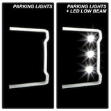 Spyder Ford F-250/F-350/F450 17-18 Full LED Headlights Chrome PRO-YD-FS17HALAP-SEQ-BK