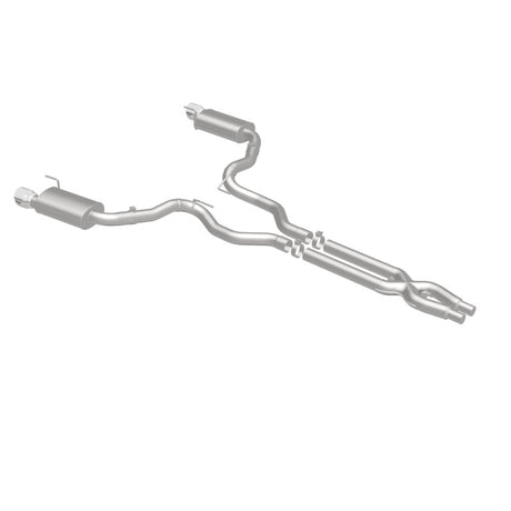 Catback MagnaFlow, SS, 3 po, Street, double embouts polis de 4,5 po, Ford Mustang GT V8 5,0 L 2015