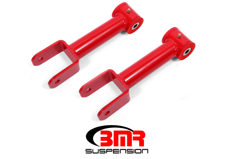 Bras de suspension supérieurs non réglables BMR 79-04 Fox Mustang (polyuréthane) - Rouge