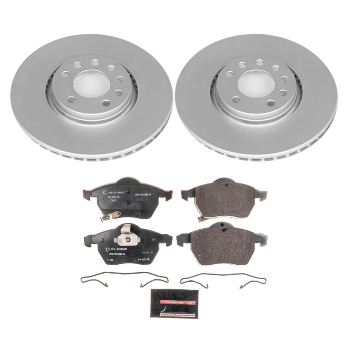 Kit de freins avant Euro-Stop Power Stop 99-02 Saab 9-3