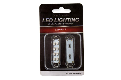 Ampoule LED SML8 44 mm de Diode Dynamics - Froid - Blanc (paire)