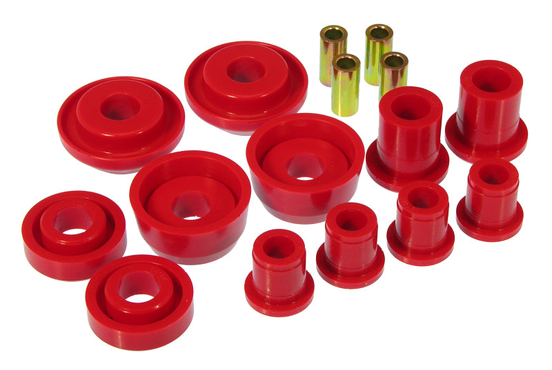 Bagues de bras de suspension avant Prothane 93-02 Chevy Camaro / Firebird sans coques - Rouge