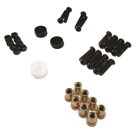 Ensemble complet de garde-boue en tube d'acier Rugged Ridge HD noir 18-19 JL