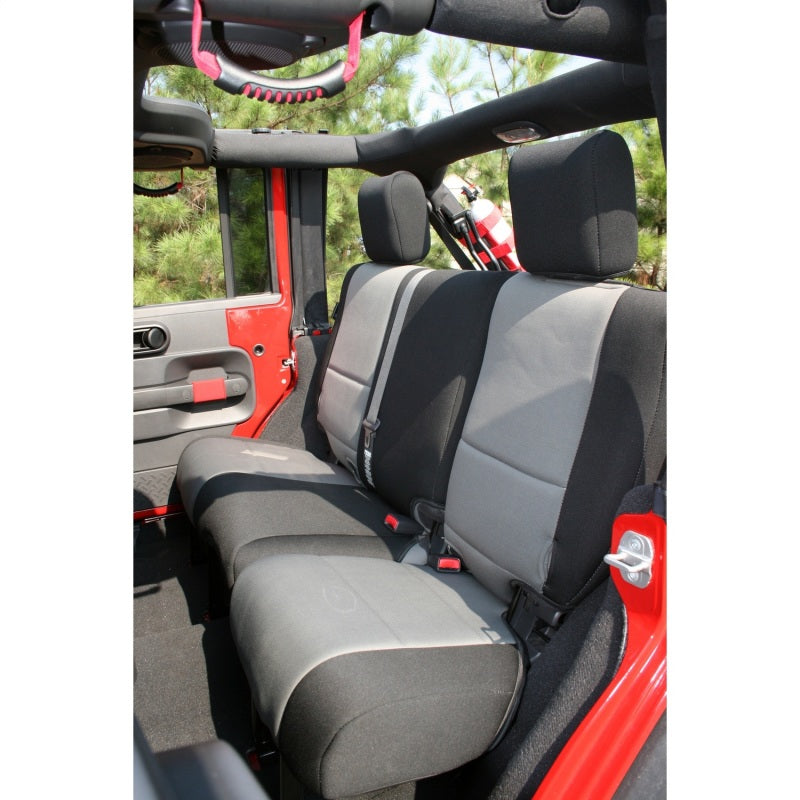 Housse de siège arrière en néoprène Rugged Ridge 07-18 Jeep Wrangler JKU