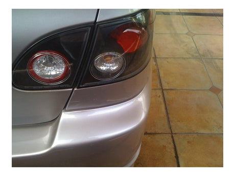 Feux arrière Spyder Toyota Corolla 03-08 de style européen, noir ALT-YD-TC03-BK