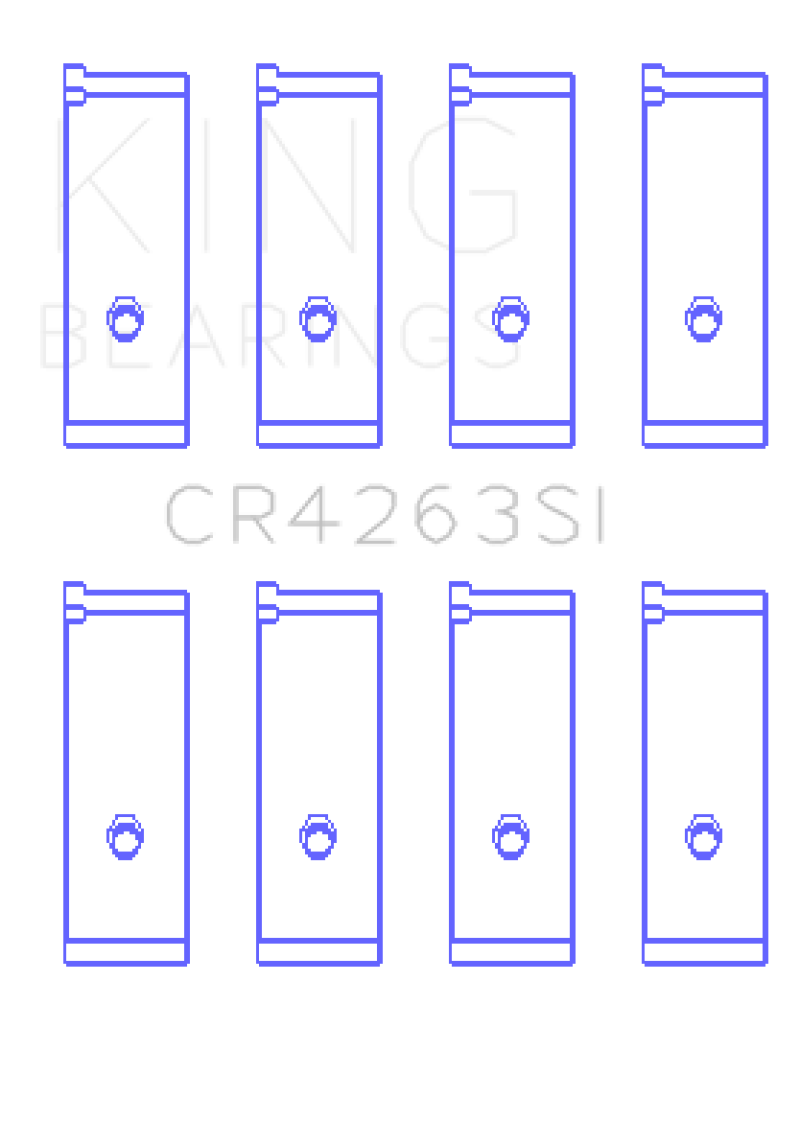 Ensemble de roulements de bielle King Toyota 1ZZ-FE (taille STD)