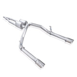 Tuyau d'échappement en Y sous le pare-chocs pour Chevy Silverado/GMC Sierra 2007-16 5,3 L/6,2 L