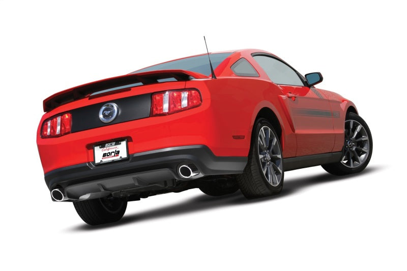 Échappement Agressive ATAK Borla 2011-2012 Ford Mustang GT 5.0L 8cyl 6 vitesses RWD (section arrière uniquement)