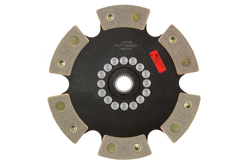 Disque de course rigide ACT 2001 Hyundai Santa Fe à 6 plaquettes