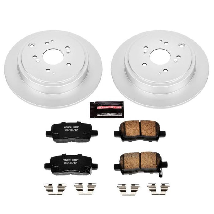 Kit de freins arrière Power Stop 01-06 Acura MDX Z17 Evolution Geomet avec revêtement