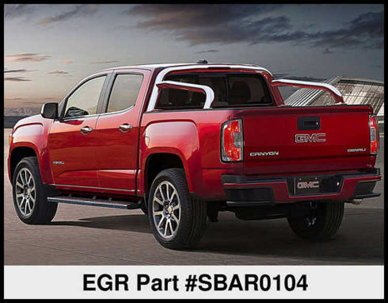 Barre de sport EGR 15-20 Chevrolet Colorado en acier inoxydable série S