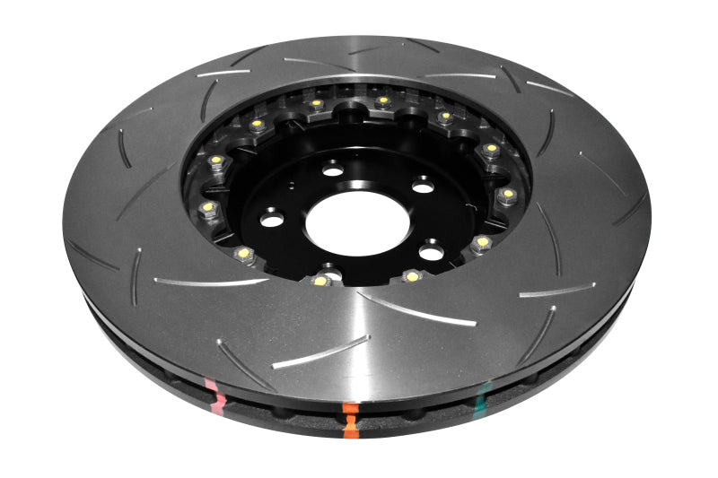 Rotor avant fendu en 2 parties de la série 5000 DBA 97-04 Corvette C5/C6 assemblé avec chapeau noir