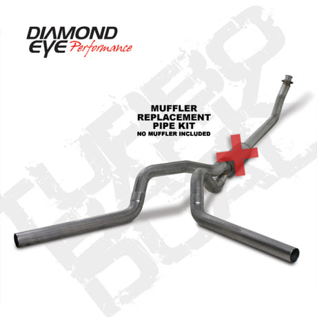 KIT Diamond Eye 4 po TB MFLR TUYAU DE RÉPARATION DOUBLE SS : 94-02 DODGE CUMMINS 5,9 L
