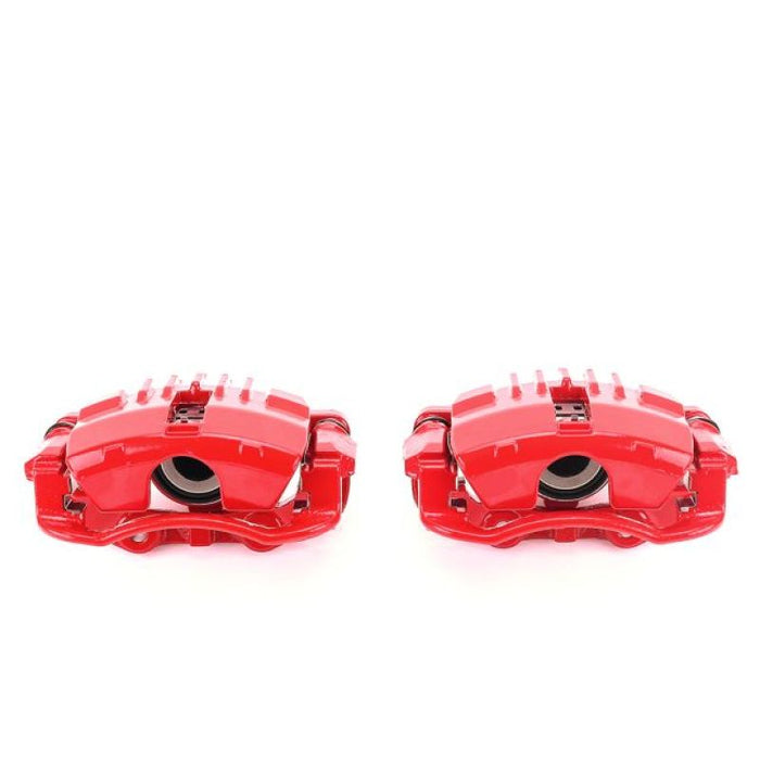 Power Stop 97-05 Chevrolet Blazer Rear Red Calipers w/Brackets - Pair