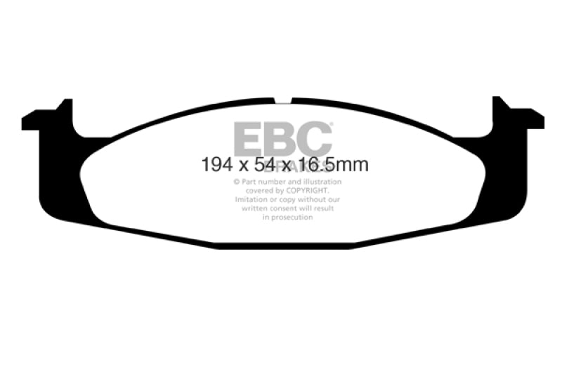 Plaquettes de frein avant EBC 94-96 Ford Bronco 5.0 Ultimax2