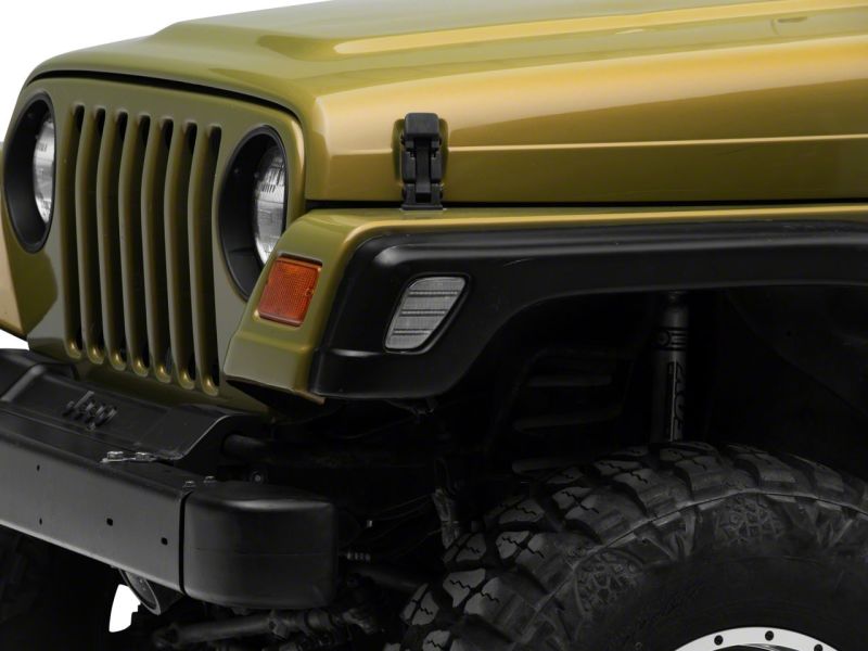 Feux de position latéraux à LED Raxiom 97-06 Jeep Wrangler TJ Axial Series - Transparent