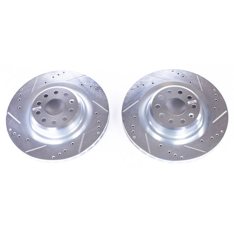Rotors arrière percés et fendus Power Stop 12-18 Tesla Model S Evolution - Paire
