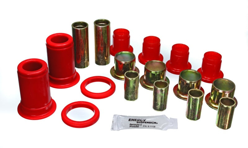 Bagues de bras de commande avant Energy Suspension - Rouge