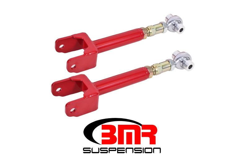 Bras de suspension supérieurs BMR 64-67 A-Body, embouts de tige réglables sur véhicule - Rouge