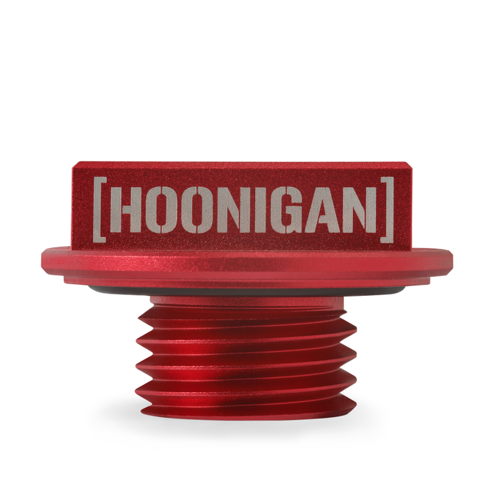 Bouchon de remplissage d'huile Mishimoto 87-01 Ford Mustang Hoonigan - Rouge