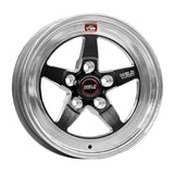 Weld S71 15x6.33 / 5x4.75 BP / 3.5in. BS Black Wheel (Low Pad) - Non-Beadlock