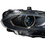 Oracle Lighting 18-23 Ford Mustang Dynamic ColorSHIFT LED Headlights - Black Series