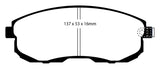 Plaquettes de frein avant Redstuff EBC 02-03 Infiniti G20 2.0