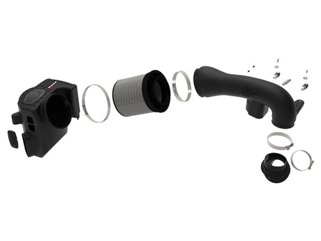 Système d'admission d'air froid aFe Momentum avec filtre Pro Dry S 20 GM 2500/3500HD 2020 V8 6,6 L