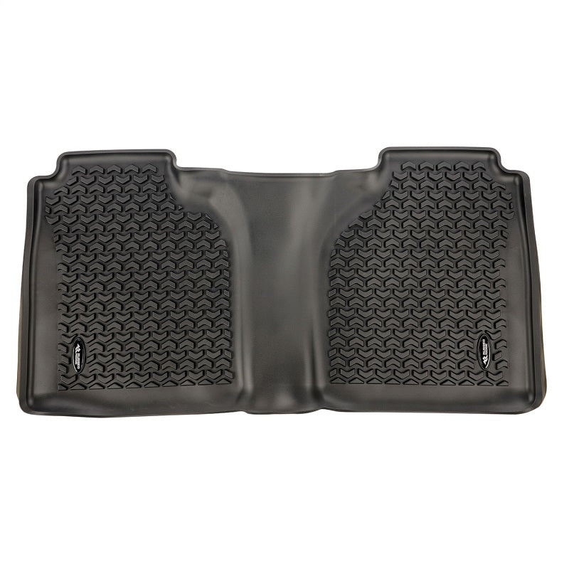 Revêtement de plancher arrière Rugged Ridge noir pour Chevy Silverado Crew 2020