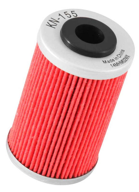 Filtre à huile K&amp;N KTM / Husaberg / Betamotor / Polaris 1,625 po de diamètre extérieur x 0,438 po de diamètre intérieur x 2,719 po de hauteur