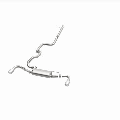 Échappement hautes performances MagnaFlow 10-12 Mazda 3 L4 2,5 L à hayon avec sortie arrière divisée en acier inoxydable