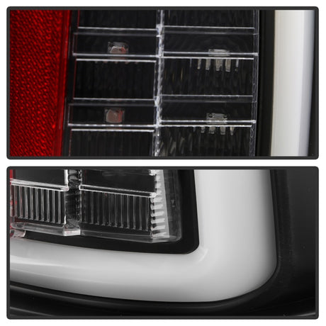 Feux arrière à DEL Spyder Dodge Ram 09-18 - Tout noir ALT-YD-DRAM09V2-LED-BKV2 (à incandescence uniquement)