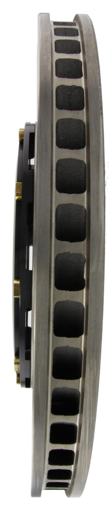 Kit de rotor aérodynamique en fonte nue fendue avant droite 380x34 mm pour Nissan GT-R 09-11 StopTech