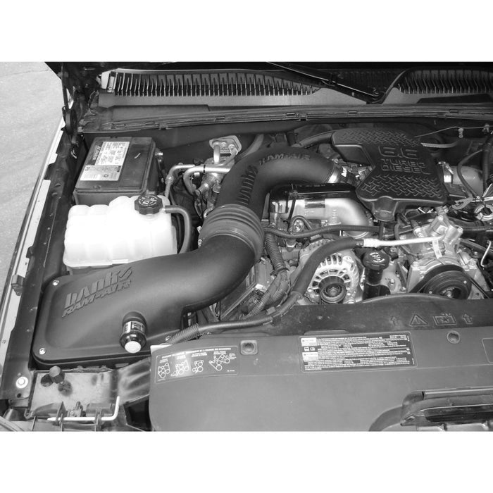 Système d'admission d'air Ram-Air Banks Power 04-05 Chevy 6.6L LLY - Filtre sec