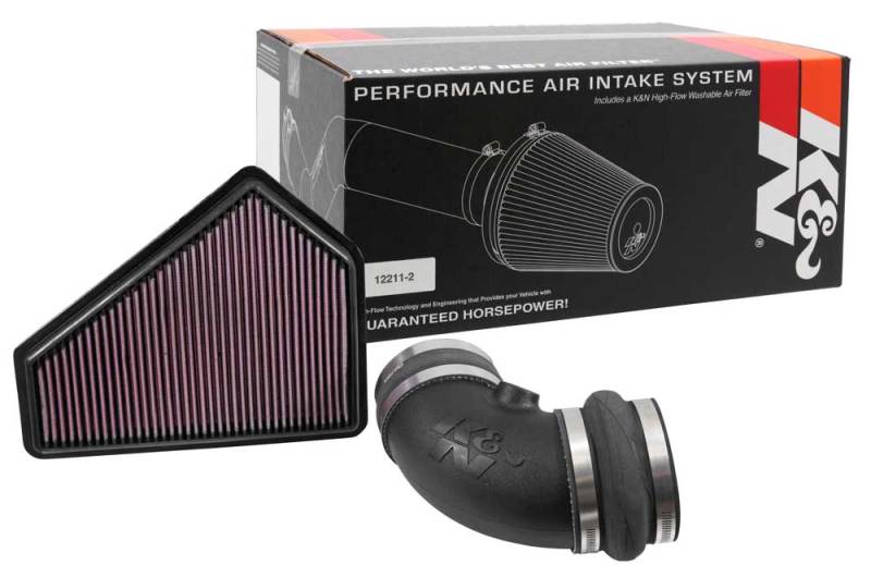 Kit d'admission hautes performances FIPK K&amp;N 09-15 Cadillac CTS-V V8 6.2LF/I 57 Series